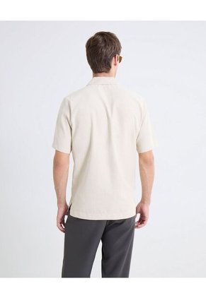 Camisa Resort De Caída Ligera  Para Hombre Arena Seven Seven