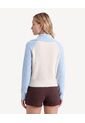 Saco Cardigan Con Contrastes Tejidos  Para Mujer Arena Seven Seven de Seven Seven