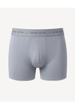 Pack De Bóxer Medio En Microfibra X3 Para Hombre Negro Seven Seven