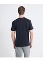 Camiseta Gráfico Minimalista  Para Hombre Negro Seven Seven de Seven Seven