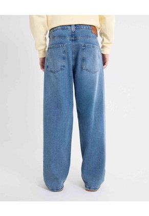 Jean Baggy Medio Oscuro  Para Hombre Azul Seven Seven