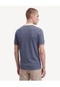 Polo Con Cuello Contraste  Para Hombre Azul Seven Seven de Seven Seven