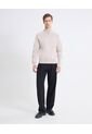 Pantalón Sastre De Corte Actual  Para Hombre Negro Seven Seven de Seven Seven