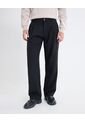 Pantalón Sastre De Corte Actual  Para Hombre Negro Seven Seven de Seven Seven