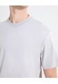 Camiseta Básica De Acabado Suave  Para Hombre Gris Seven Seven de Seven Seven