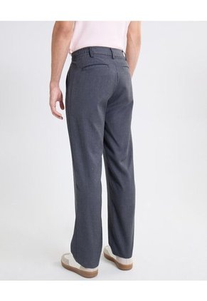 Pantalón Tejido Binado De Apariencia Limpia  Para Hombre Gris Seven Seven