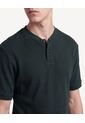 Polo Bomber Con Textura  Para Hombre Verde Seven Seven de Seven Seven
