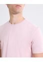 Camiseta Slim Ajustada   Para Hombre Rosado Seven Seven de Seven Seven