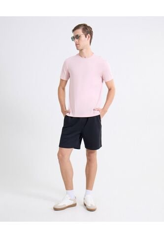 Bermuda Punto De Relieve Sutil  Para Hombre Negro Seven Seven Seven Seven
