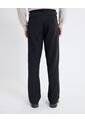 Pantalón Sastre De Corte Actual  Para Hombre Negro Seven Seven de Seven Seven