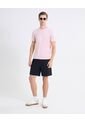Camiseta Slim Ajustada   Para Hombre Rosado Seven Seven de Seven Seven