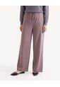 Pantalón Amplio Con Ajuste En Cintura  Para Mujer Café Seven Seven de Seven Seven