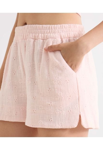 Short Para Mujer Multiusos Plano Color Rosado Marca Seven Seven #28191092