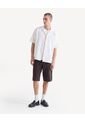 Camiseta Con Detalle Frontal  Para Hombre Beige Seven Seven de Seven Seven