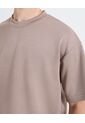 Camiseta Comfort De Ajuste Relajado  Para Hombre Café Seven Seven de Seven Seven