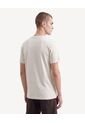 Camiseta Con Detalle Frontal  Para Hombre Beige Seven Seven de Seven Seven