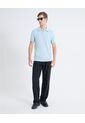 Polo Tejido Tricot  Para Hombre Azul Seven Seven de Seven Seven
