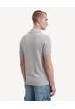 Polo Tricot  Regular  Para Hombre Gris Seven Seven de Seven Seven