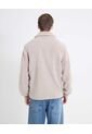 Chaqueta Tejida Con Borrego  Para Hombre Beige Seven Seven de Seven Seven