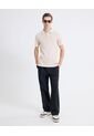 Polo Tejido De Relieve  Para Hombre Beige Seven Seven de Seven Seven