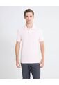 Polo Tricot De Apariencia Actual  Para Hombre Rosado Seven Seven de Seven Seven