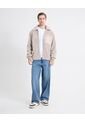 Chaqueta Tejida Con Borrego  Para Hombre Beige Seven Seven de Seven Seven
