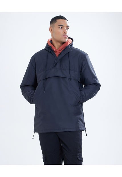 Chaqueta Para Hombre Acolchada Color Negro Marca Seven Seven #45080405