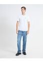Camiseta Detalle Gráfico  Para Hombre Blanco Seven Seven de Seven Seven
