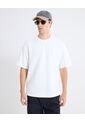 Camiseta Silueta Relajada  Para Hombre Blanco Seven Seven de Seven Seven