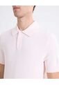 Polo Tricot De Apariencia Actual  Para Hombre Rosado Seven Seven de Seven Seven
