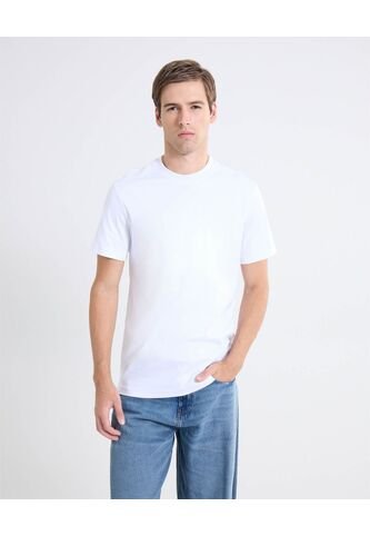 Camiseta Básica Ligera  Para Hombre Blanco Seven Seven Seven Seven