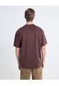 Camiseta Comfort De Ajuste Relajado  Para Hombre Café Seven Seven de Seven Seven