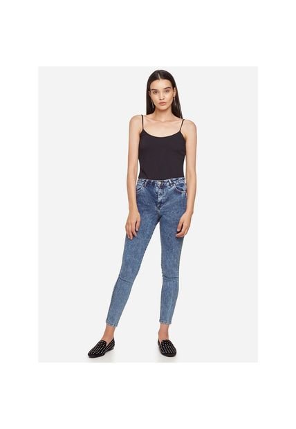 Jeans Skinny Tiro Medio Push Up - Jeans y Pantalones | Paris.cl