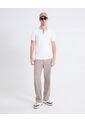 Polo Contraste Frontal  Para Hombre Blanco Seven Seven de Seven Seven