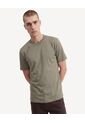Camiseta Básica De Acabado Suave  Para Hombre Verde Seven Seven de Seven Seven