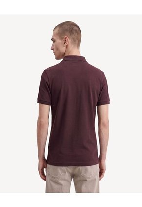 Polo Basica En Sport  Para Hombre Café Seven Seven