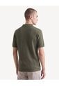 Polo Tejido De Ajuste  Para Hombre Verde Seven Seven de Seven Seven
