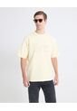 Camiseta Bordado Frontal  Para Hombre Amarillo Seven Seven de Seven Seven