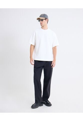 Pantalón Jogger De Ajuste Relajado  Para Hombre Negro Seven Seven Seven Seven