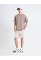 Bermuda Acabado Rib  Para Hombre Beige Seven Seven de Seven Seven