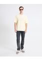 Camiseta Bordado Frontal  Para Hombre Amarillo Seven Seven de Seven Seven