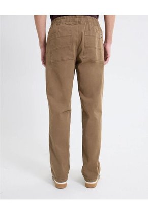 Pantalón Jogger De Caída Amplia  Para Hombre Café Seven Seven