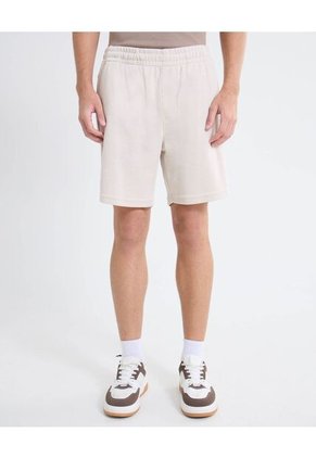 Bermuda Acabado Rib  Para Hombre Beige Seven Seven
