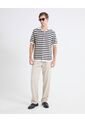 Pantalón Binado Pretina Ajustable  Para Hombre Taupe Seven Seven de Seven Seven