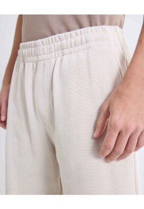 Bermuda Acabado Rib  Para Hombre Beige Seven Seven
