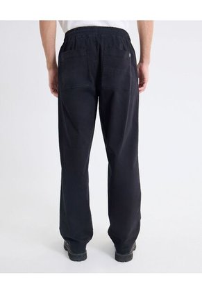 Pantalón Jogger De Ajuste Relajado  Para Hombre Negro Seven Seven