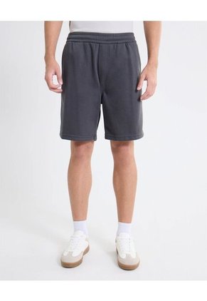 Bermuda Punto De Relieve Sutil  Para Hombre Gris Seven Seven