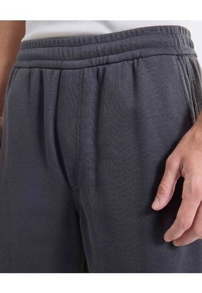Bermuda Punto De Relieve Sutil  Para Hombre Gris Seven Seven