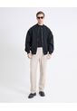 Chaqueta Bomber En Scuba  Para Hombre Negro Seven Seven de Seven Seven