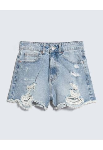 Short Para Mujer Relax Color Azul Marca Seven Seven #28191081 Seven Seven